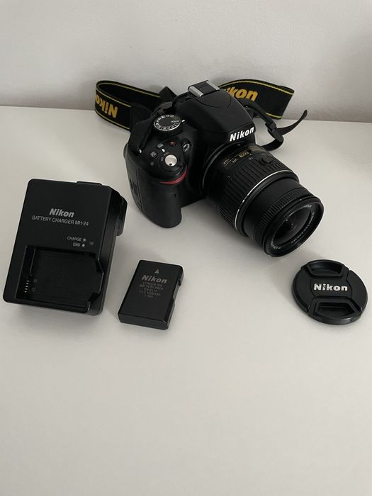 Aparat Lustrzanka Nikon D 3200  Tylko 4Tys fotek 24 Mpix