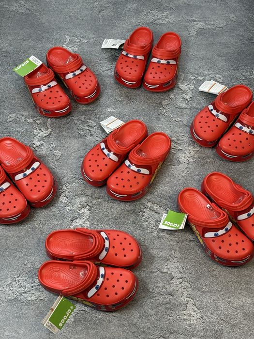 Крокси McQueen / крокси маквін / кроксы маквин / Crocs маквін,маквин / тапки молния маквин
