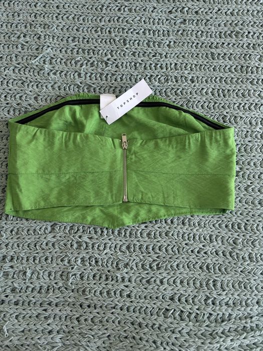 Zielony top topshop nowy z metka super sie prezentuje modny