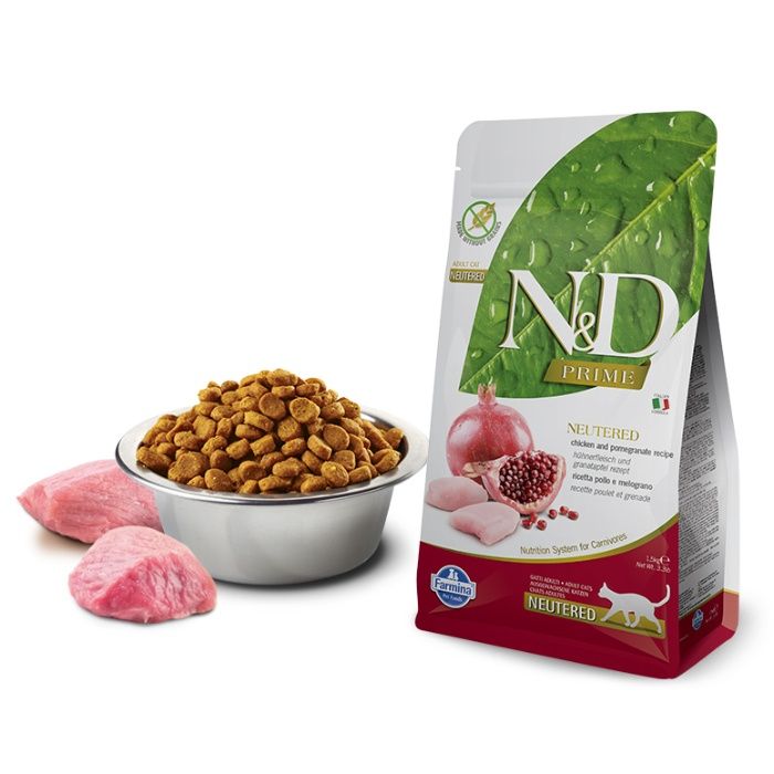 Farmina N&D Cat (Grain Free) Frango / Borrego / Javali / Neutered