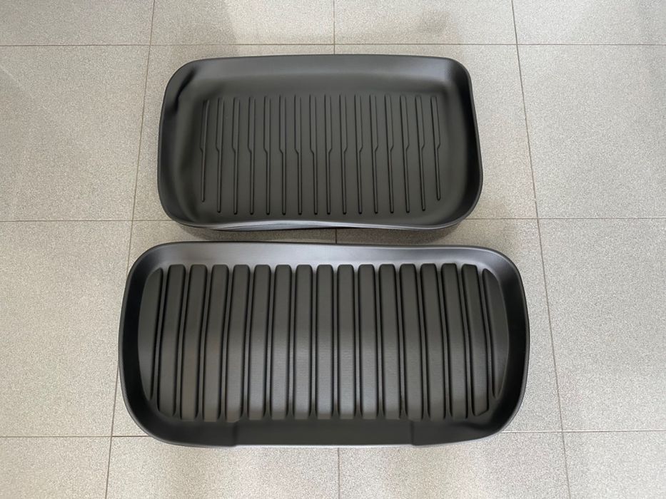 Conjunto 9 Tapetes Borracha TPE All Weather Tesla Model Y 2025 Juniper