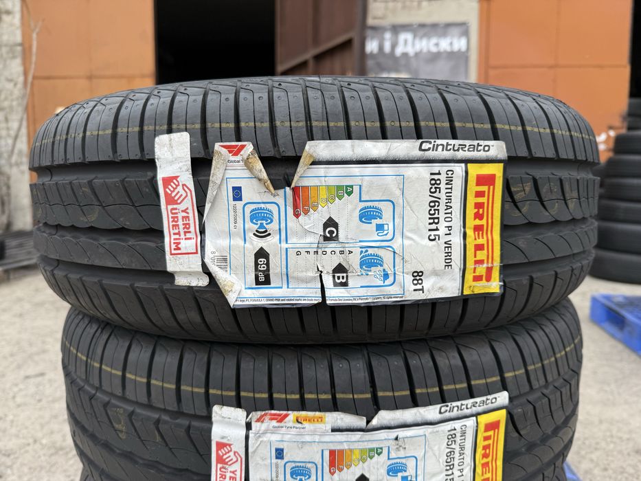 185/65 r15 Pirelli Cinturato P1 Verde НОВАЯ Резина летняя