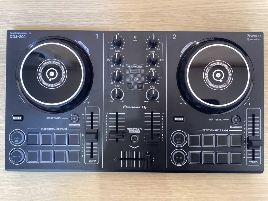 Pioneer Dj DDJ-200 Controlador 2 Canais com Bluetooth