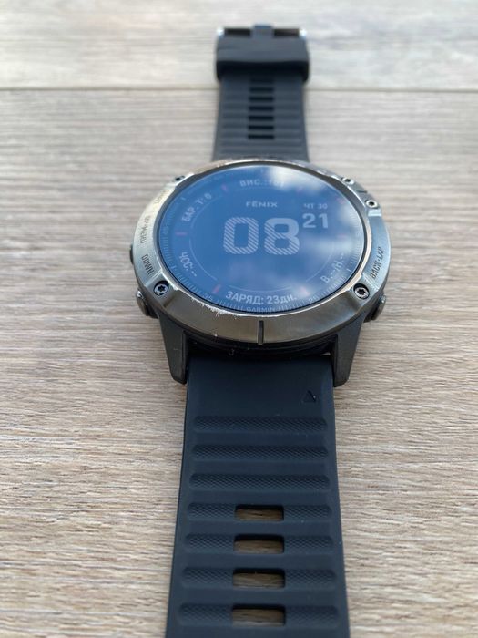 Garmin Fenix 6X Pro Sapphire | Не працює кнопка Menu