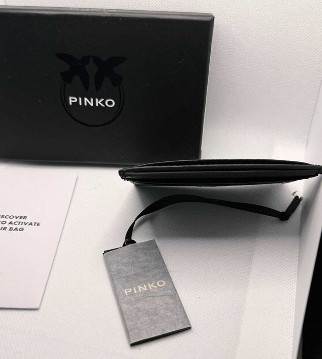 Nowe etui na karty kredytowe portfel Pinko Card Holder Simply 103762