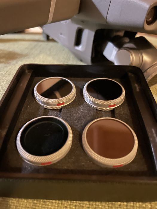 Dron dji mavic pro 2 zoom / 2 baterie / filtry NDPL / polar pro katana