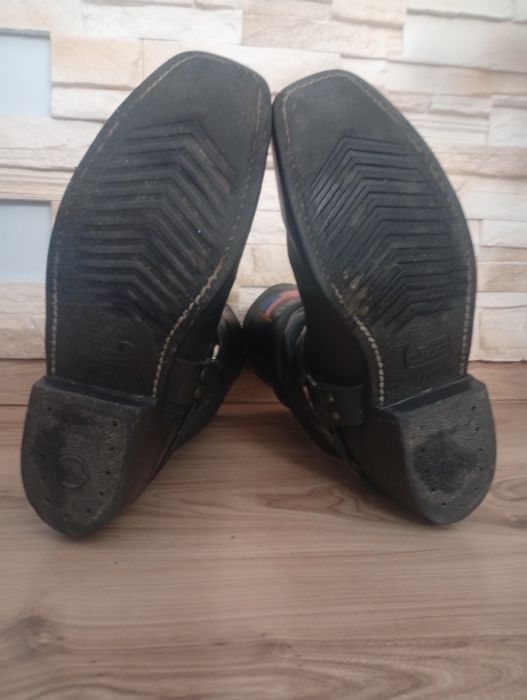 Buty kawaleryjki kowbojki na motocykl