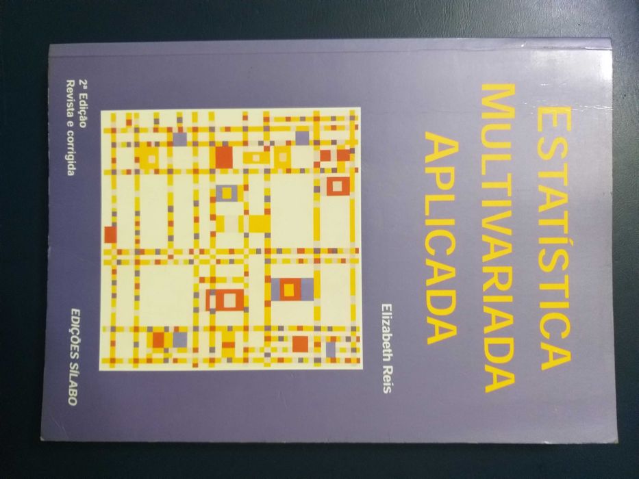 Livro "Estatística Multivariada Aplicada" de Elizabeth Reis