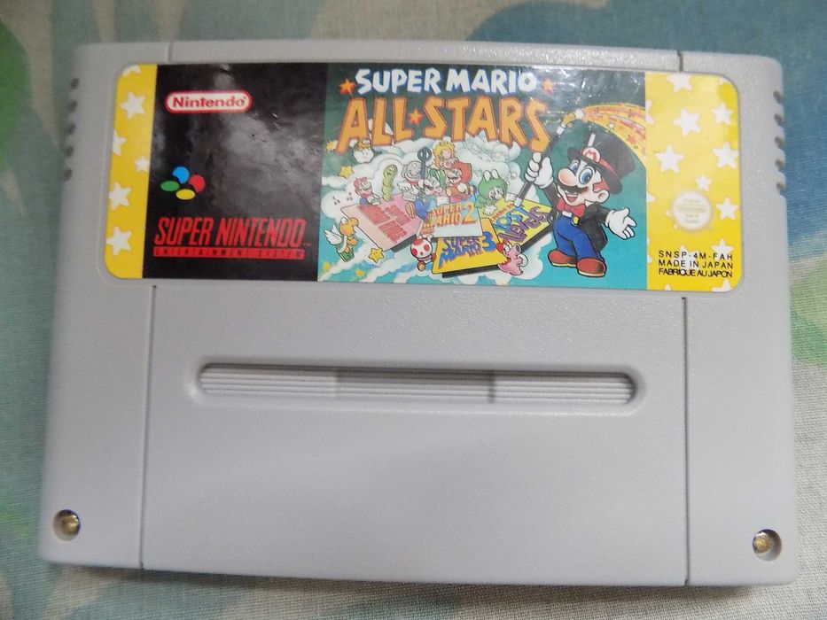 Super Mario All Stars 4gry+ manual Super Nintendo Entertainment System