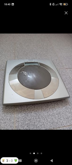 Balança digital com diversos parâmetros de medição