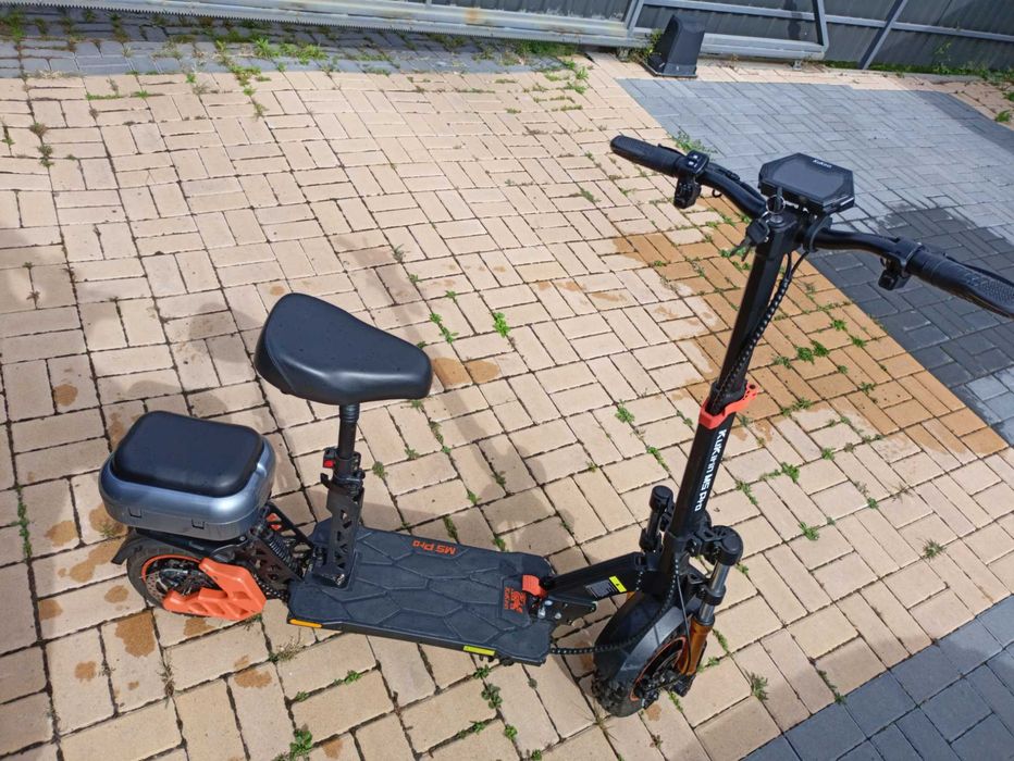 Електросамокат із сидінням! СТАН НОВОГО! KuKirin M5 Pro 1200Вт
