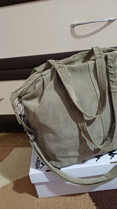 Сумка женская шоппер натуральная замша Curuba натуральная замша