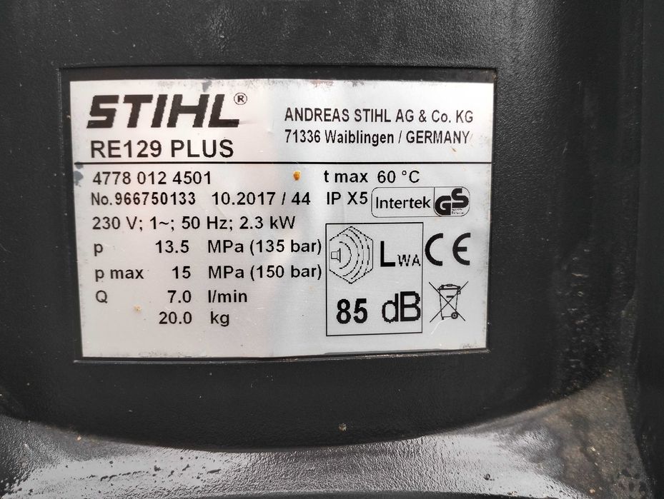Myjka STIHL RE 129 Plus