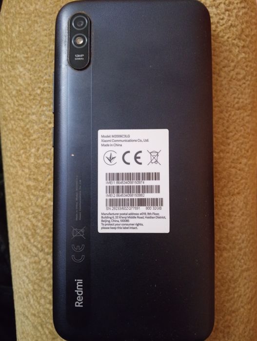 Телефон Xiaomi Redmi 9a