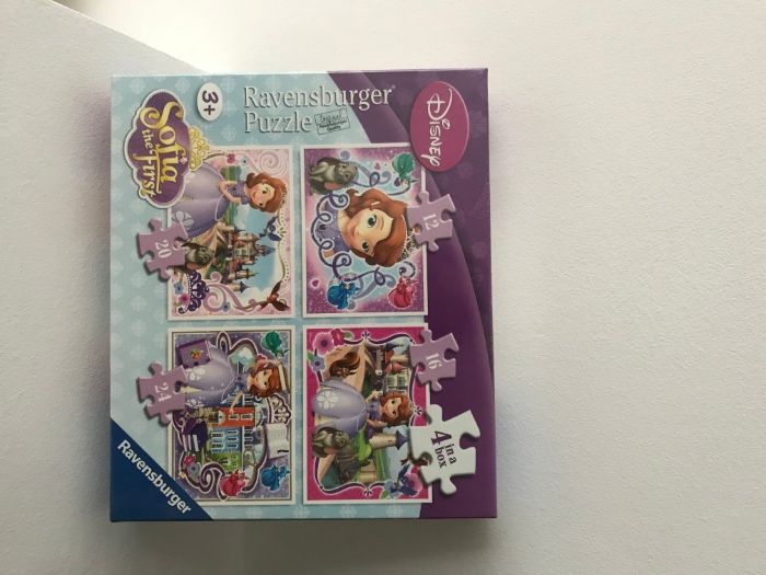 Puzzle, 3+, 4 obrazki w jednym, Ravensburger-Sofia