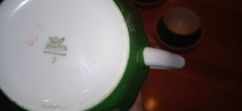 Serwis kawowy KAROLINA z czasów PRL