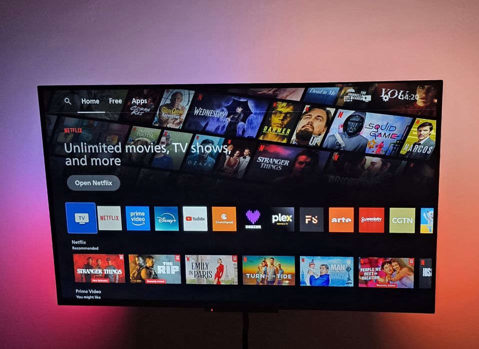 Smart TV 4K 43" Philips 43PUS8118 Ambilight