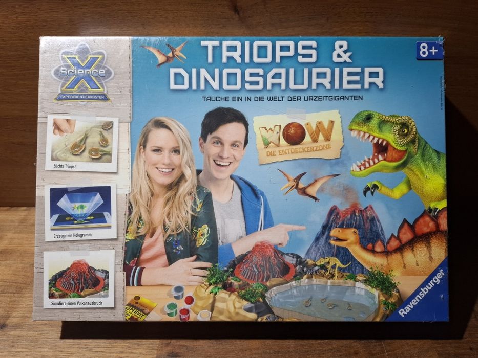 Zestaw naukowy Science X – Triopsy & Dinozaury dinozaur (Ravensburger
