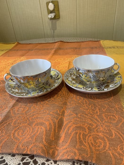 Чайные пары ЛФЗ , от сервиза Ромашки, можно купить попредметно новые