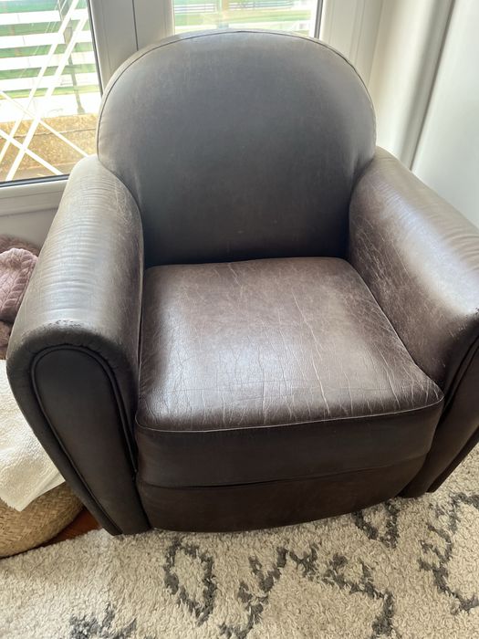 Poltrona de pele Area