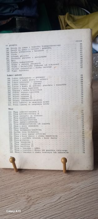 Stara książeczka kucharska