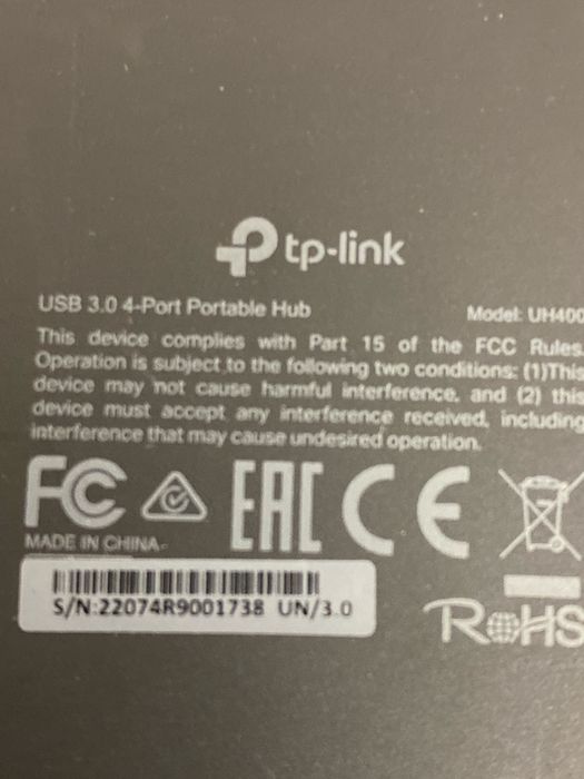 tp-link USB  3.0 концентратор 4 порти USB 3.0