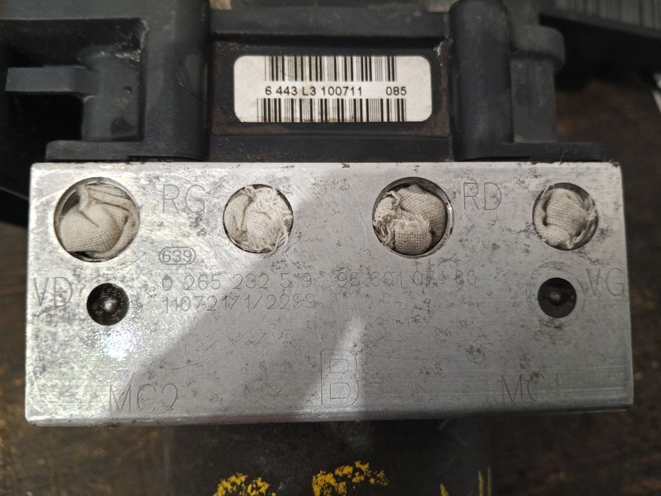 Блок АБС Пежо партнёр ABS