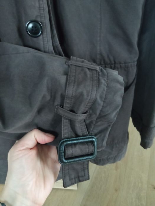 Kurtka parka ocieplana Cottonfield M brązowa