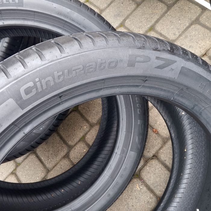 opony jak nowe 4 szt.225 /45/ 18 Pirelli  cinturato P7 2021 rok