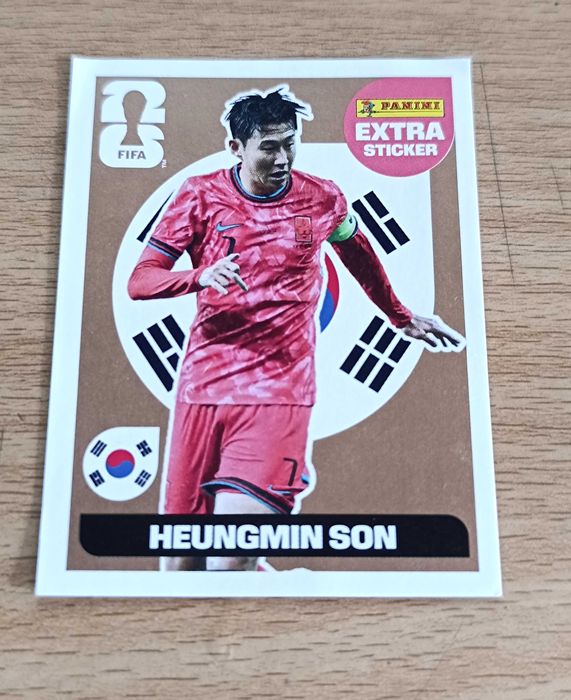 Cromo Extra Heungmin Son Bronze Mundial 2026