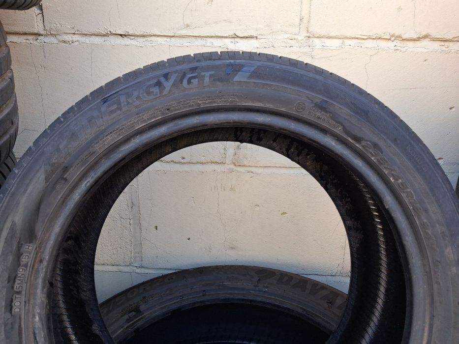 распаровка шины б/у 235/45 r18 HANKOOK Kinergy 4S2