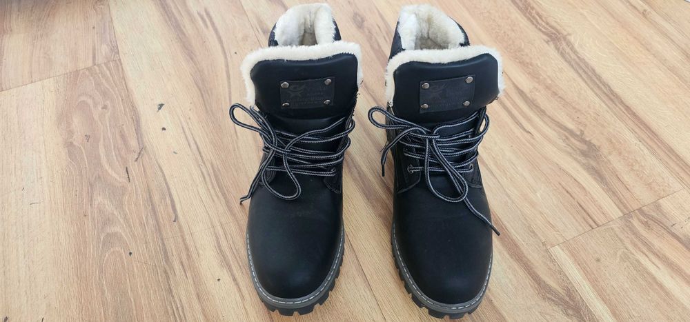 Buty męskie z kożuszkiem nr 44 Nowe Okazja