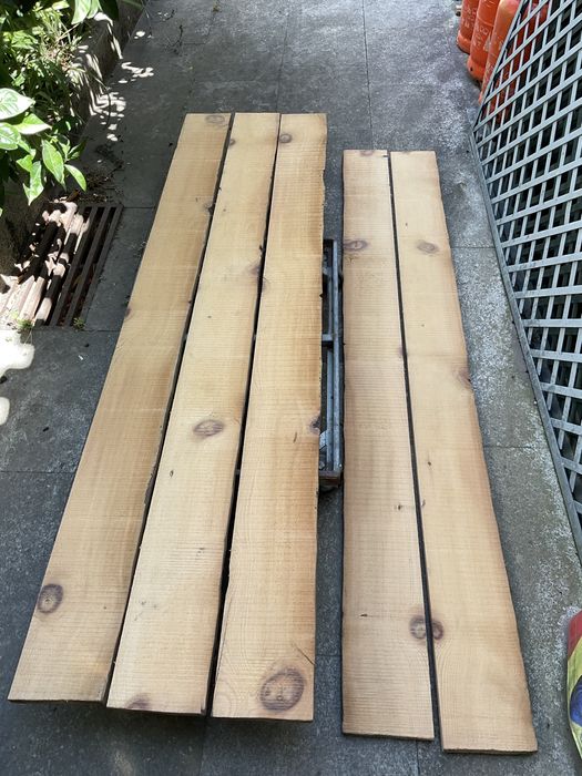 Madeira casquinha serrada