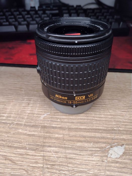 Objectiva (Lente) AF-P NIKKOR 18-55mm 1:3.5-5.6 DX VR