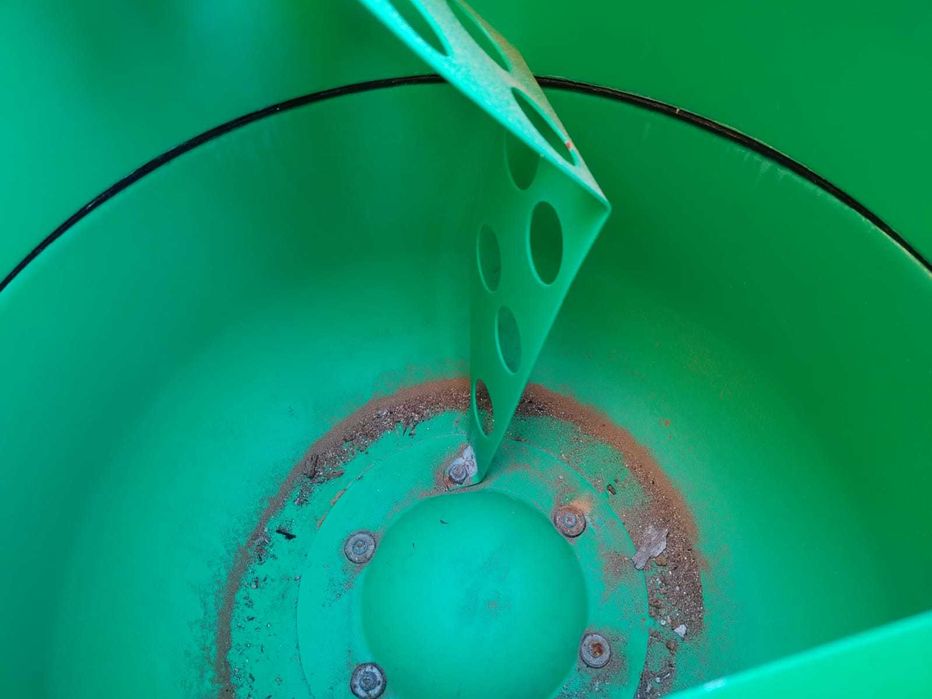 Betoneira usada apenas uma vez