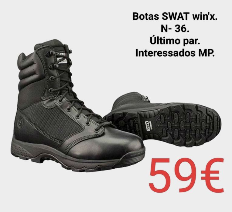 Botas táticas militares