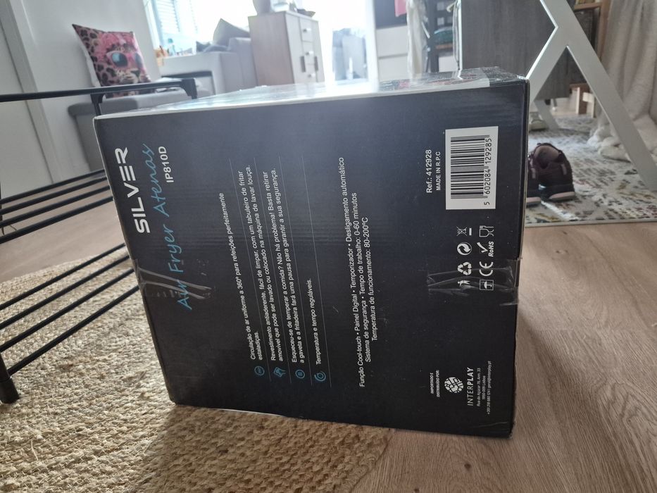 Air fryer Silver Atenas