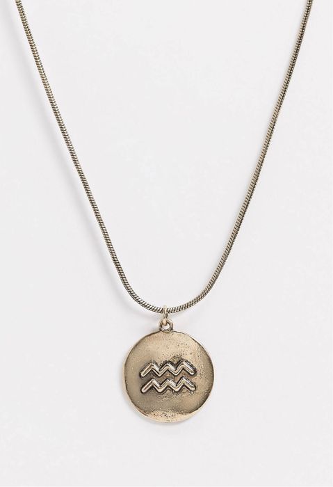 Medalhão Signo Aquiario