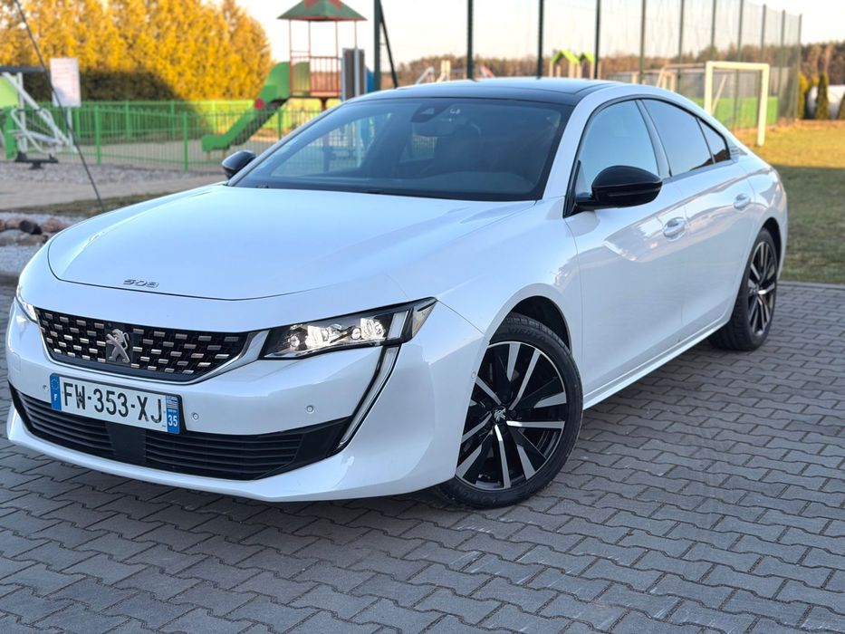 Peugeot 508 GT_LINE_FullLed_Panorama_Skóra_Masaże_NightVision_Automat_fullOpcja_
