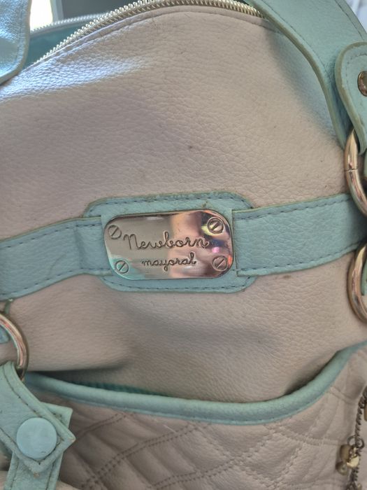 Bolsa da Mayoral Bege e verde