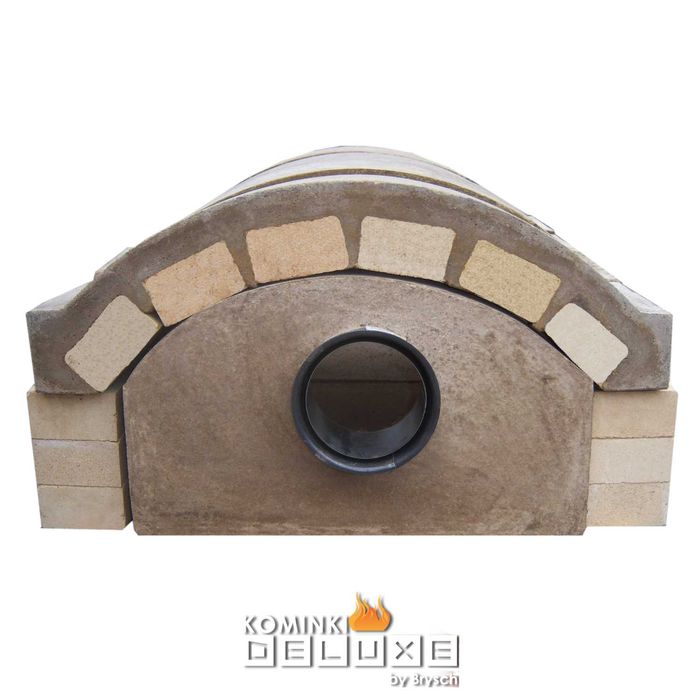 Piec do chleba i pizzy opalany drewnem 60x90