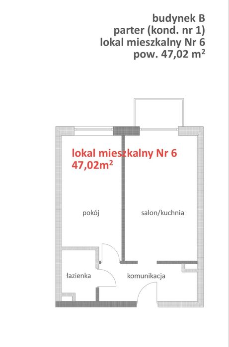 Mieszkanie na sprzedaż, 47,02 m² - Świerkowe Zacisze