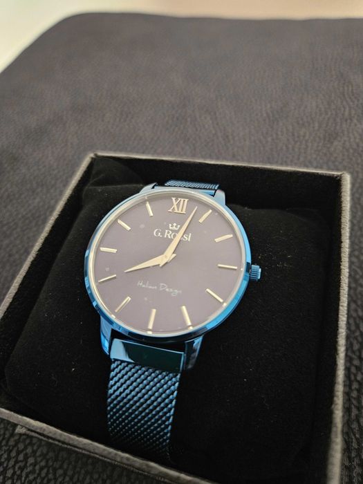 Zegarek Damski G.Rossi + BOX Niebieski