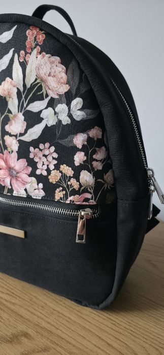 Plecak czarny handmade