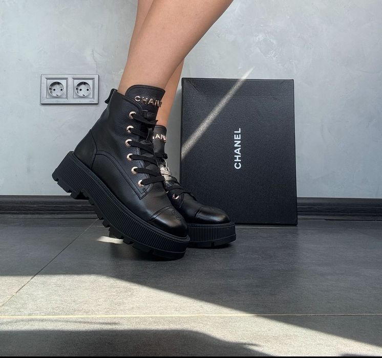Botki Chanel! Premium! Skóra naturalna ! Od ręki 36-41