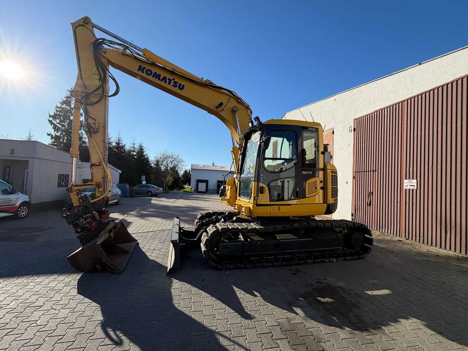 Wynajem Koparka gąsienicowa 14 ton Komatsu PC138US-8 na wynajem --CAT 313 / 315/Hitachi ZX135US/Volvo ECR145