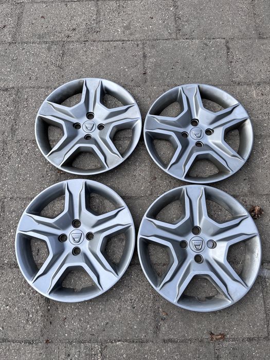 Oryginalne kolpaki do dacia sandero stepway 16 cali strukturalne