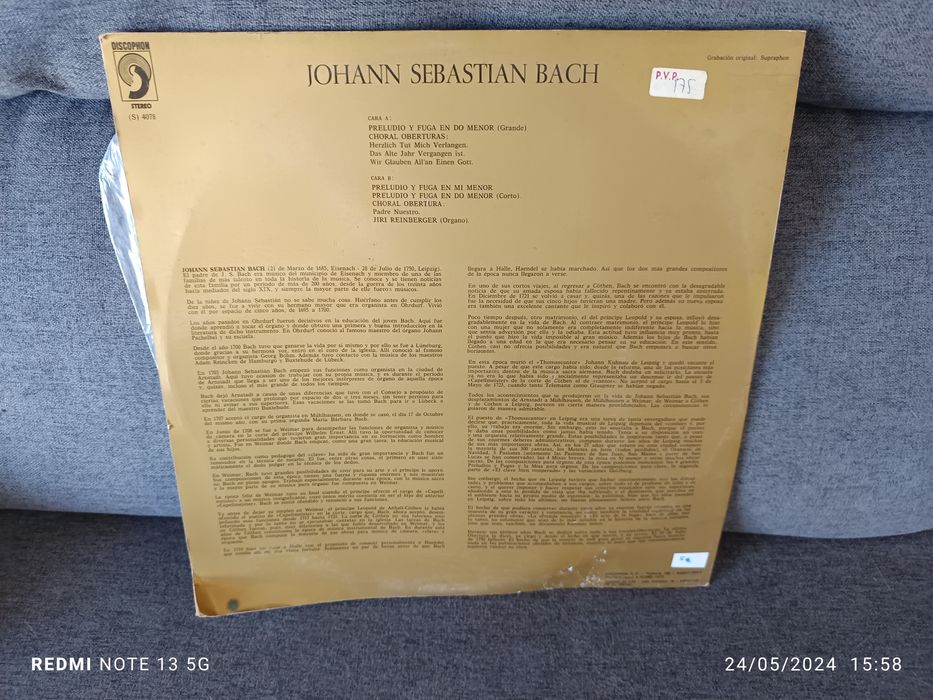 LP Concerto Bach