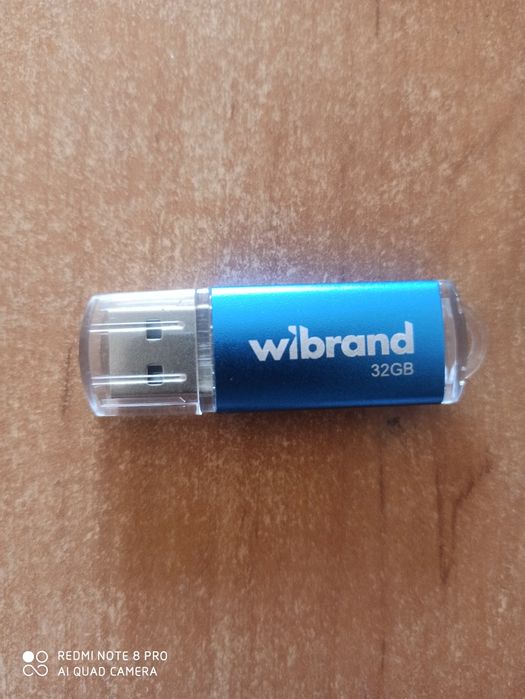 USB флеш накопичувач Wibrand 32GB Cougar Blue