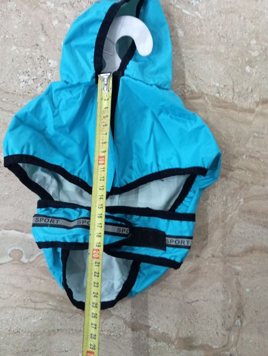 Kurtka przeciwdeszczowa dla psa XS